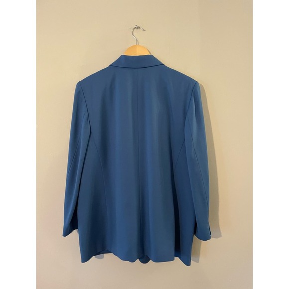 Pendleton 100% Virgin Wool Blue Blazer Womens 16 - Picture 2 of 5